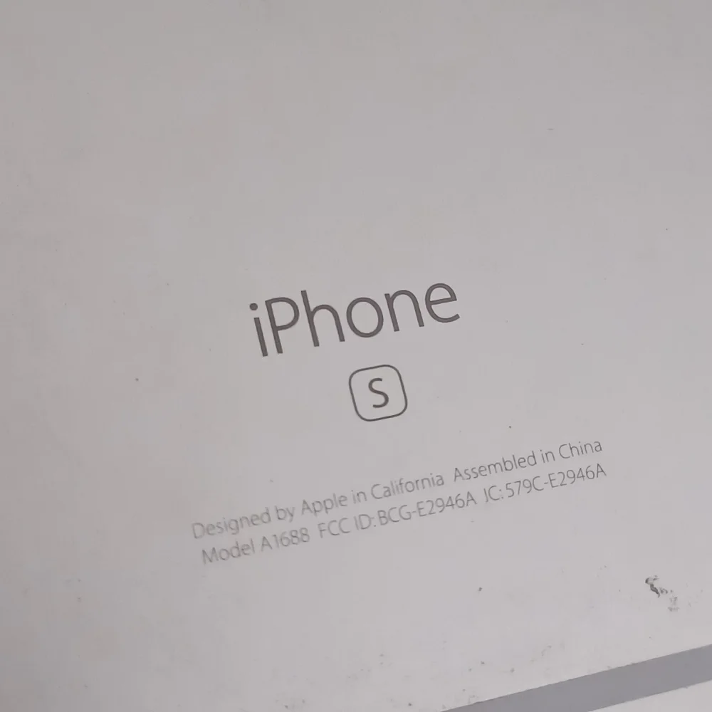 iPhone S Model 1688